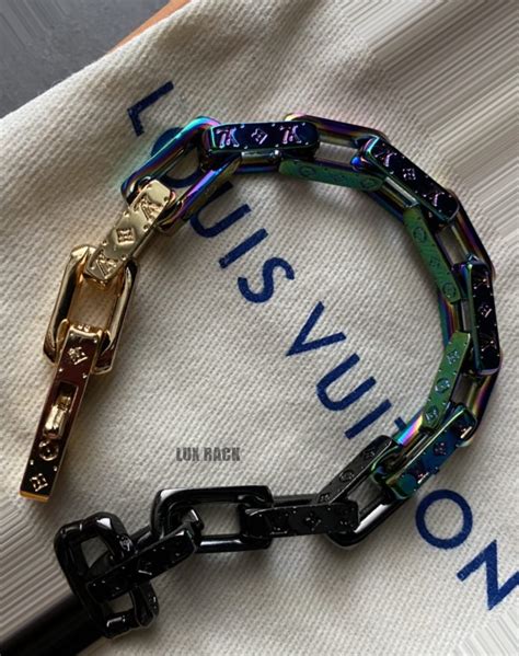 monogram lv chain brqacelte|louis vuitton monogram sunrise bracelet.